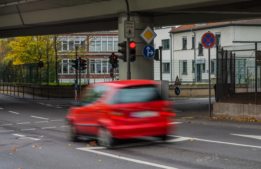 Bugeldbescheid Rotlichtversto Hamburg